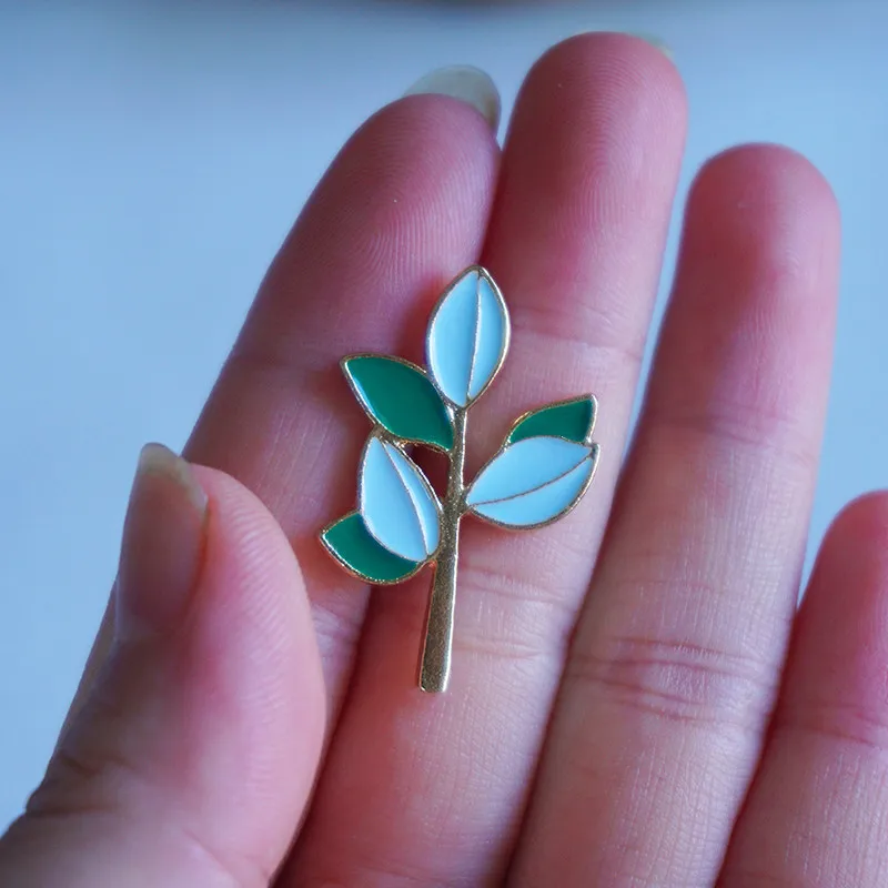 Металлическая эмалированная заколка в виде животного для женщин и мужчин брошь