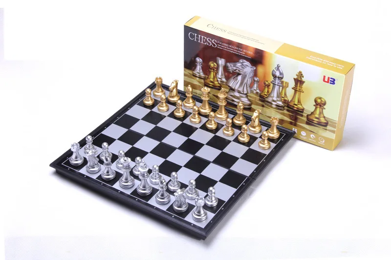 

Magnetic International Chess Sets High Quality Fold Board Games with Checkerboard Children Adults Gift Entertainment Table Game