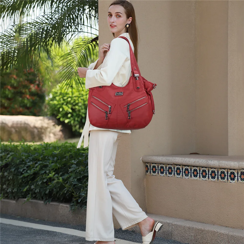 Женская сумка через плечо Angel Kiss из искусственной кожи с длинным ремешком | Багаж