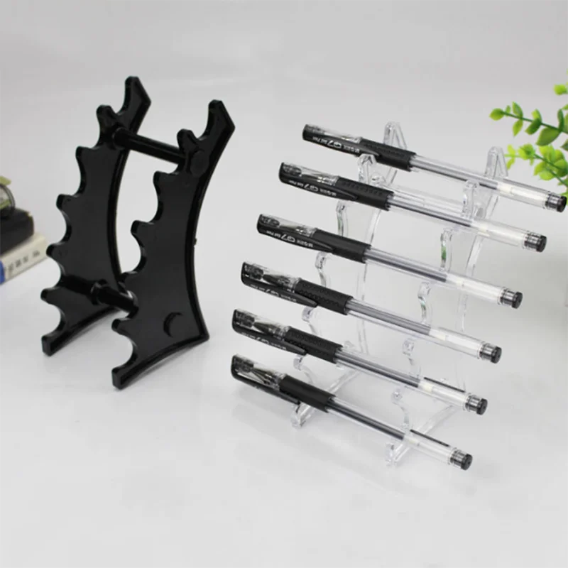 

Acrylic Nail Art Brush Holder Nails Salon Brushes Pen Rack Manicure Tool Holder Stand Accessory Carving Carrier Storage Shelf