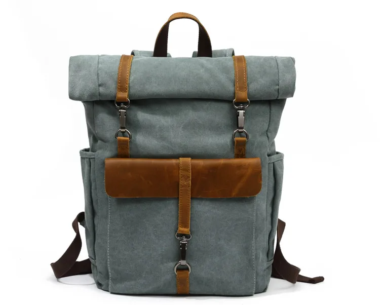 

2021 Vintage Men Women Canvas Backpacks School Bags for Teenagers Boys Girls Large Capacity Laptop Backpack Fashion Men Backpack