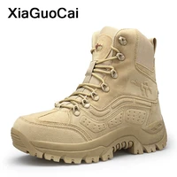 big size men desert boots autumn winter ankle army military boots outdoor high top men shoes antiskid tactical botas 2021