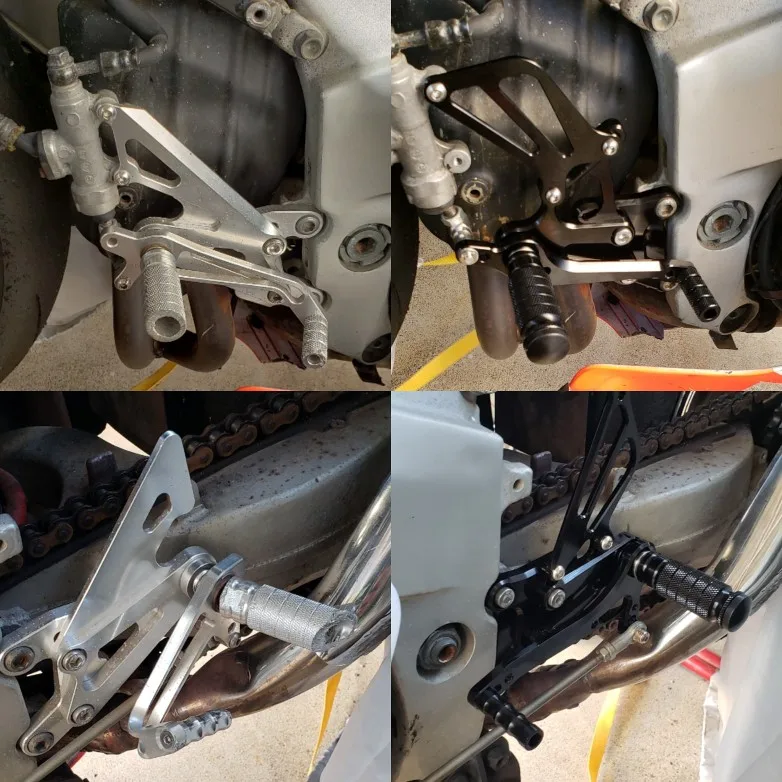 Для Honda VFR400 NC30 RVF400 NC35 VFR RVF 400 алюминиевый регулируемый задний комплект для