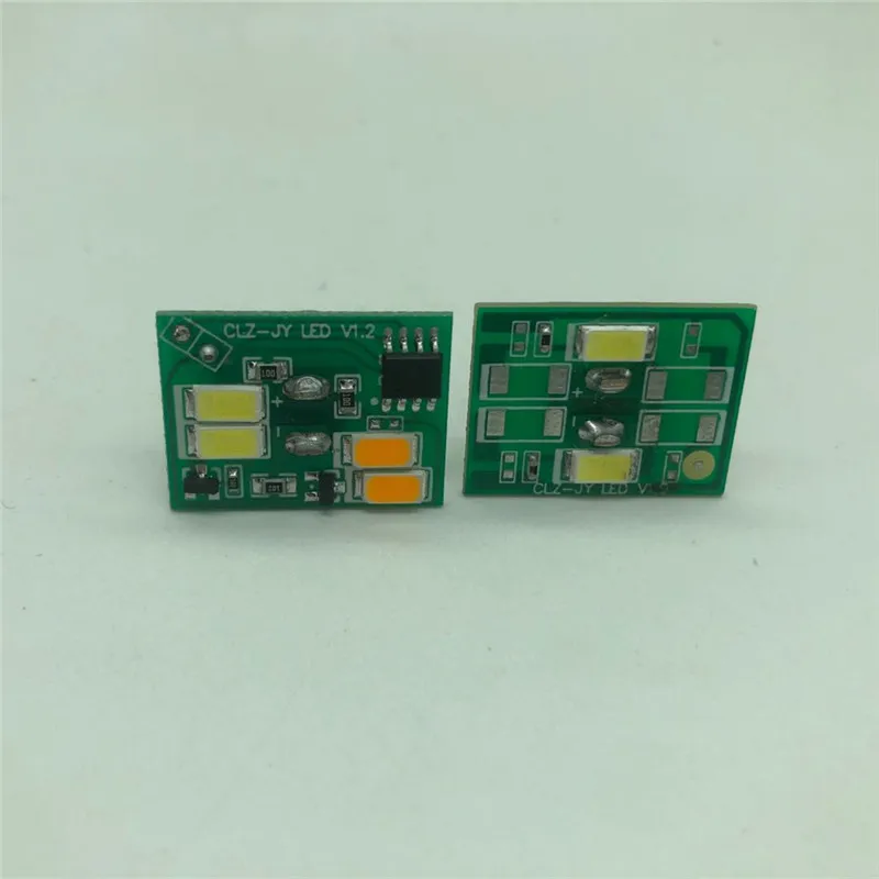 3D Печатный светильник плата без аккумулятора Одноцветный сенсорный 3 цвета USB