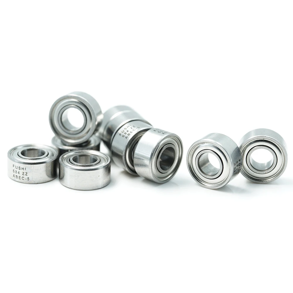 Подшипник 684ZZ 4*9*4 мм ABEC-5 ( 10 шт.) Миниатюрные шарикоподшипники 684Z 684 ZZ 618/4ZZ Hobby Emax Motor