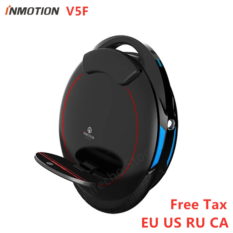 INMOTION V5F самобалансирующийся электрический скутер 25 км/ч 40 км IP55 Моноцикл Ховерборд EUC с декоративными лампами скейтборд