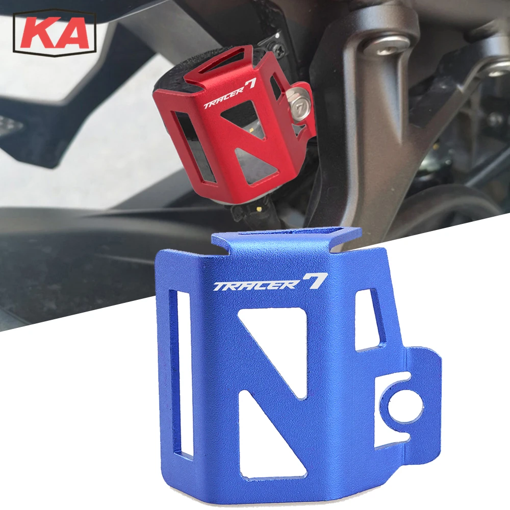 

Flash Deals 2020 Motorcycle accessories Rear Brake Fluid Cylinder Cover Oil Tank Protection For Yamaha TRACER7 TRACER 7/ GT 2021