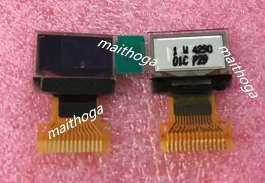 maithoga 0.49 inch 4PIN White OLED Display Screen with Adapter Board SSD1306 Drive IC 64*32 IIC Interface | Электронные