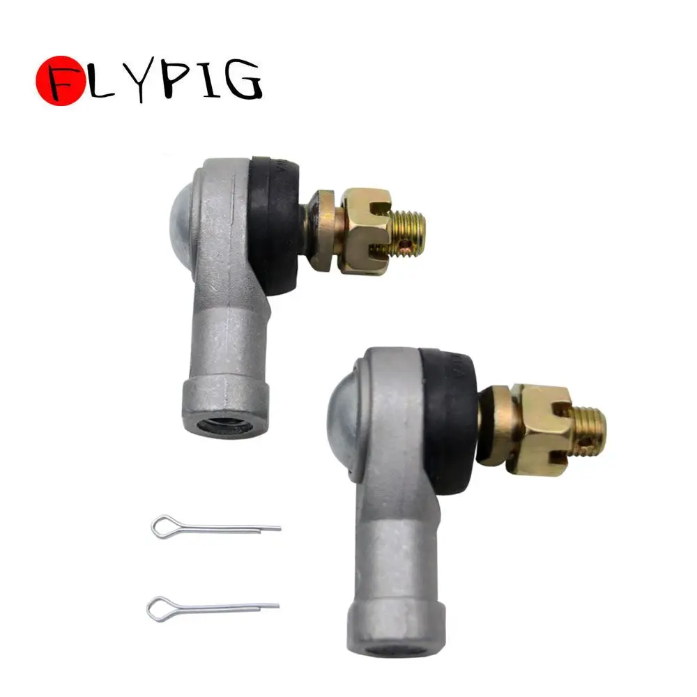 1 пара M10 левая и правая рука резьба рулевой тяги концы подходят для HONDA TRX250 FOURTRAX 250