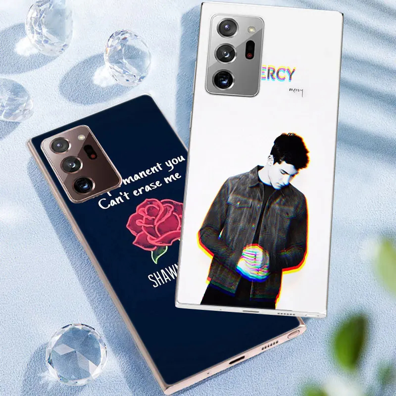 Мягкий чехол для телефона Singer Shawn Mendes силиконовый Samsung Galaxy Note 20 Ultra 10 9 S20 FE S10 Lite S10E S9