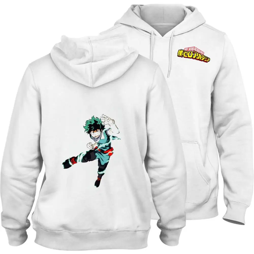 

Модный свитшот с капюшоном и принтом героев моя геройская академия, свитшот с капюшоном и карманом кенгуру, детская одежда для активного от...