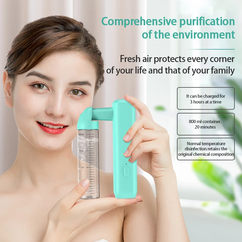 

Беспроводной паровой распылитель, бытовой распылитель для дезинфекции, 80 мл