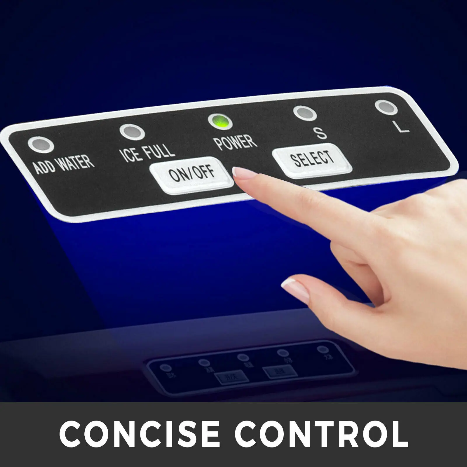 26 фунтов красный формователь кубиков льда автоматическая машина корпус из