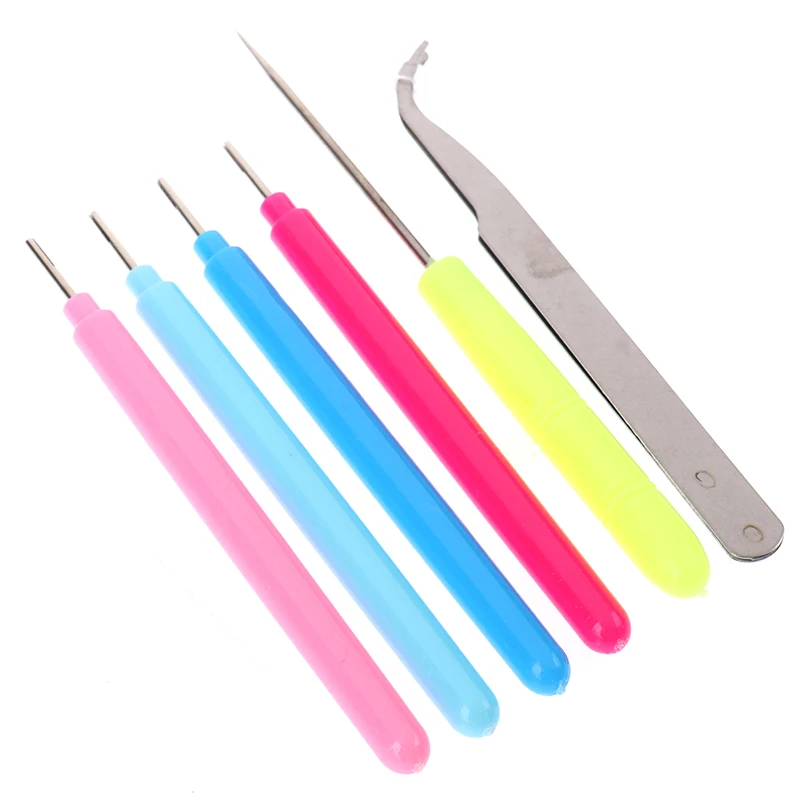 

6Pcs/lot Paper DIY Set Quilling Paper Tools Tweezer Needle Pins Slotted Pen Tool Kits