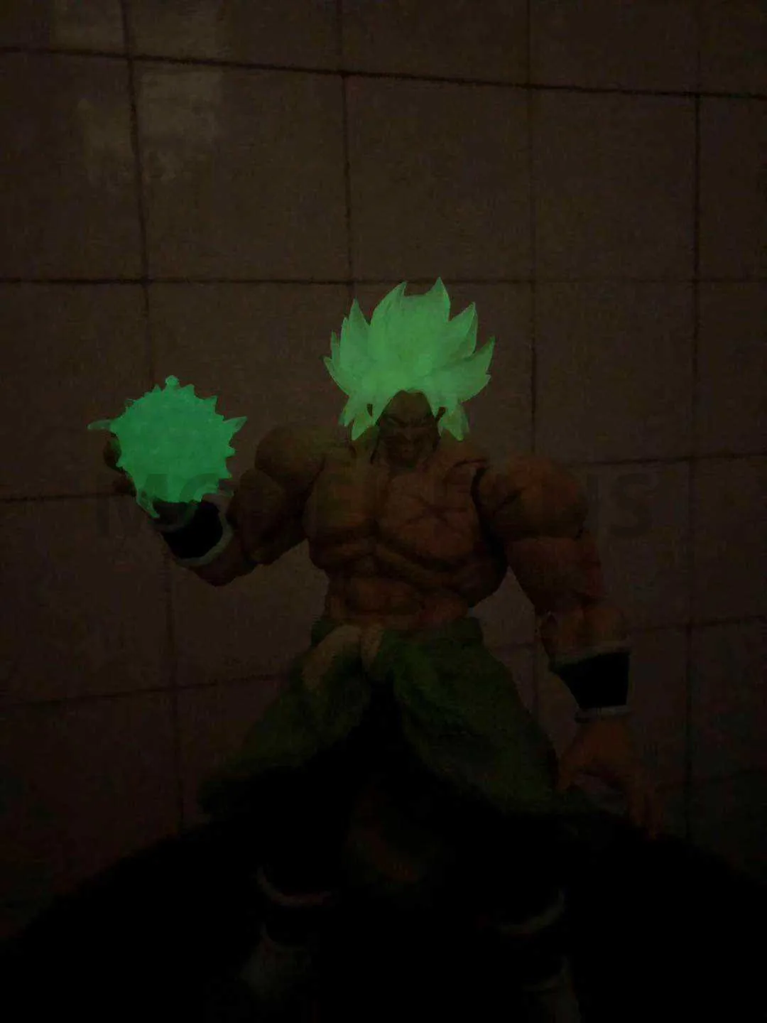 Модельные вентиляторы Dragon Ball Z shf super saiyan broli Brolly Серебристые прозрачные волосы с эффектом