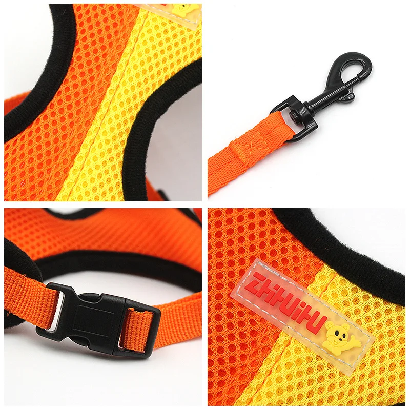 Поводок для собак Чихуахуа Мопс Маленькие Средние собаки нейлоновая сетка щенок