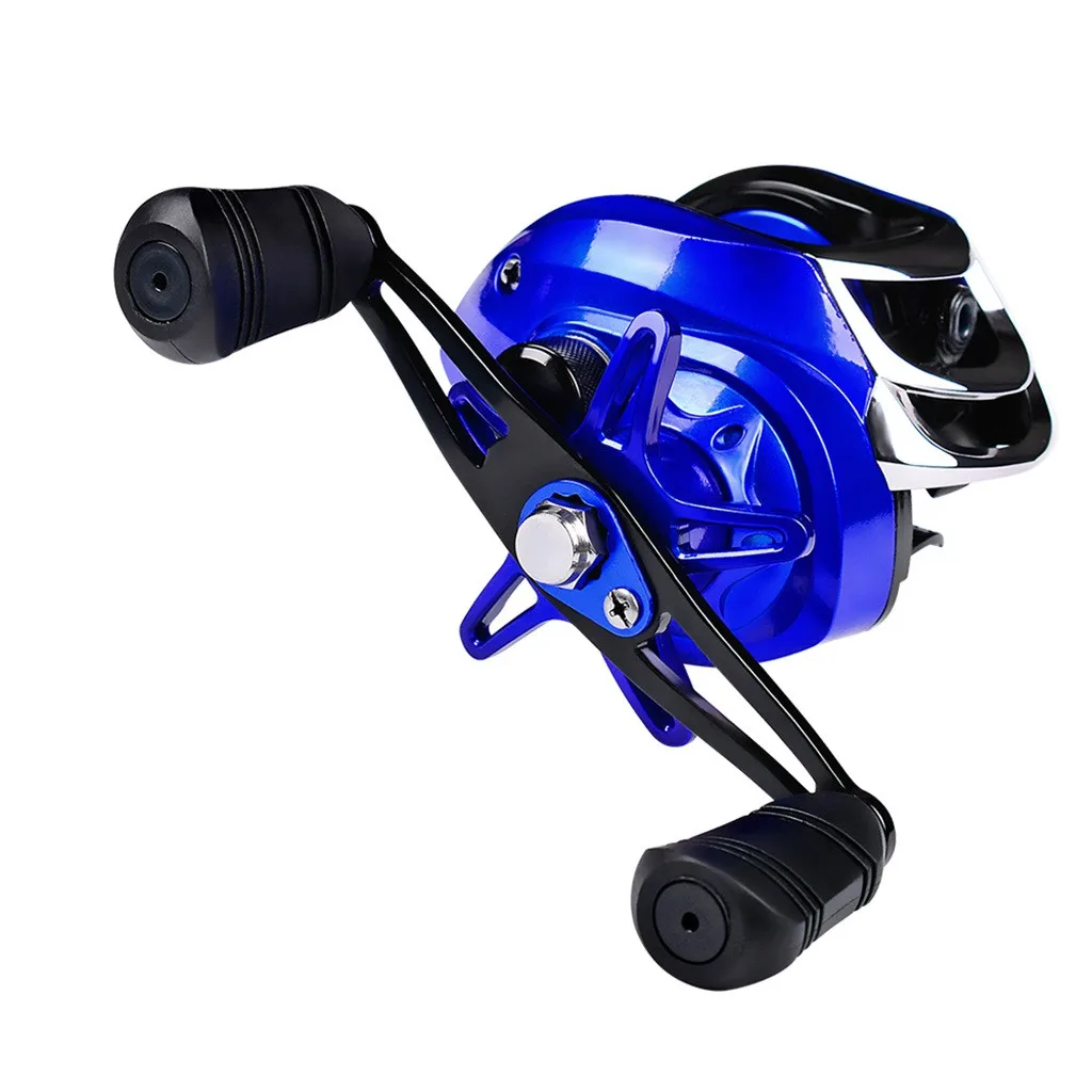 Высокое качество удочки рыболовные катушки 18 + 1 Ось Рыболовная катушка 7 1: Металл