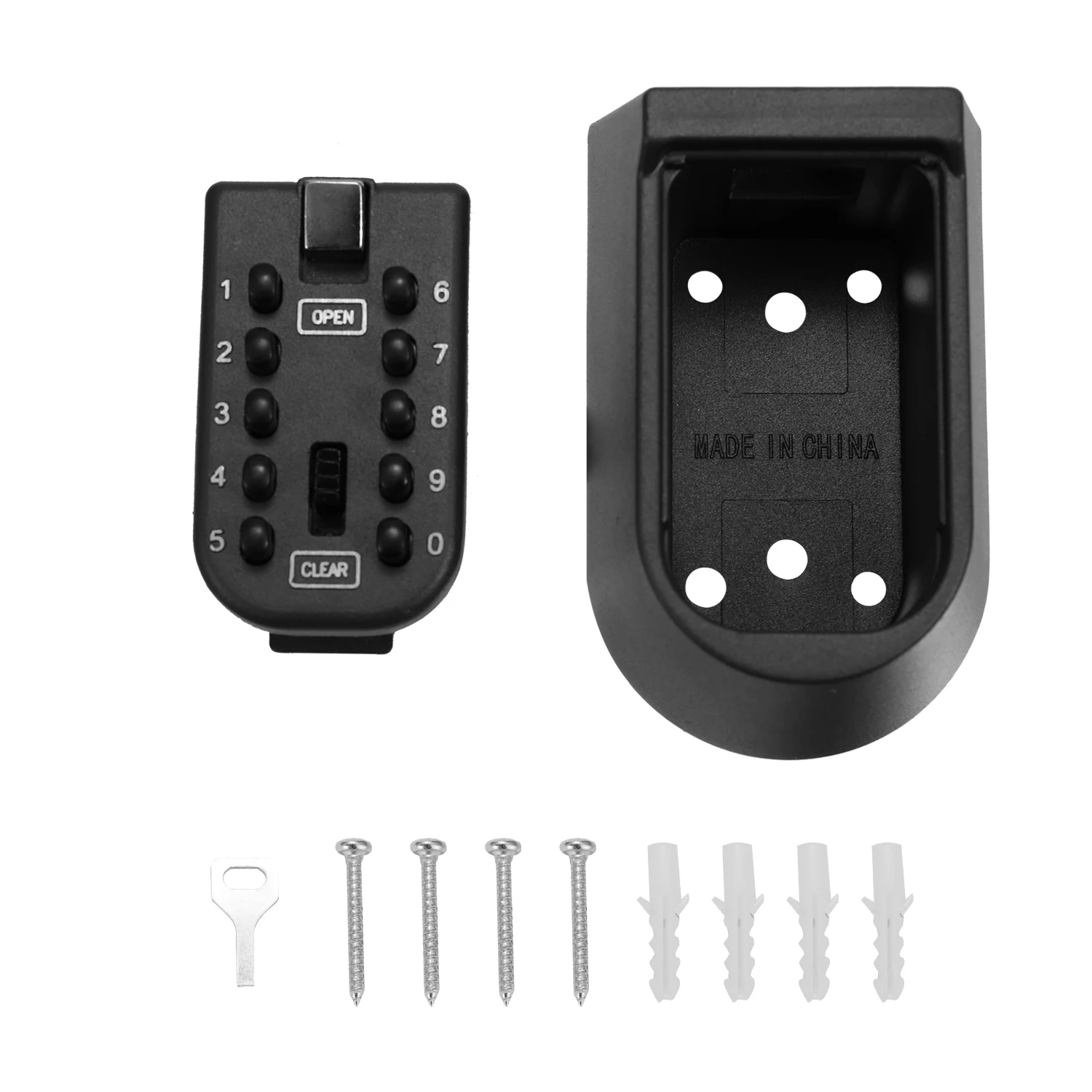 Уличный замок для ключей настенный Сейф из алюминиевого сплава с защитой от