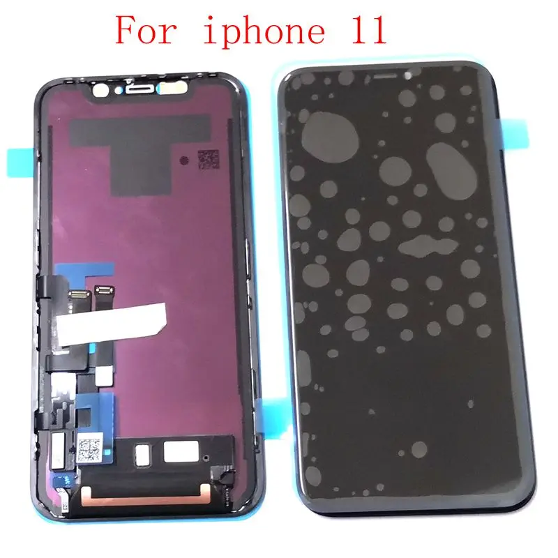ЖК дисплей и сенсорный экран для Iphone 11 дигитайзер в сборе запасные части A2221 A2111