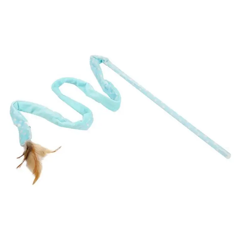 Домашнее животное игрушка для кошки &quotДразнилка&quot игрушки с вращающимся пером