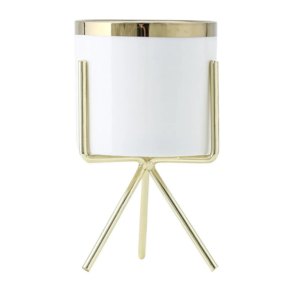 1 шт. Скандинавская гидропонная керамическая железная художественная ваза