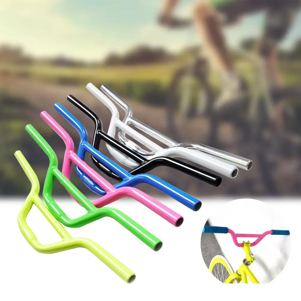 

Aluminum Alloy Bicycle Handlebar MTB Handlebar Bicycle Road Bike Handlebar 520mm*25.4mm Steering Wheel For Bicycle for Bikes