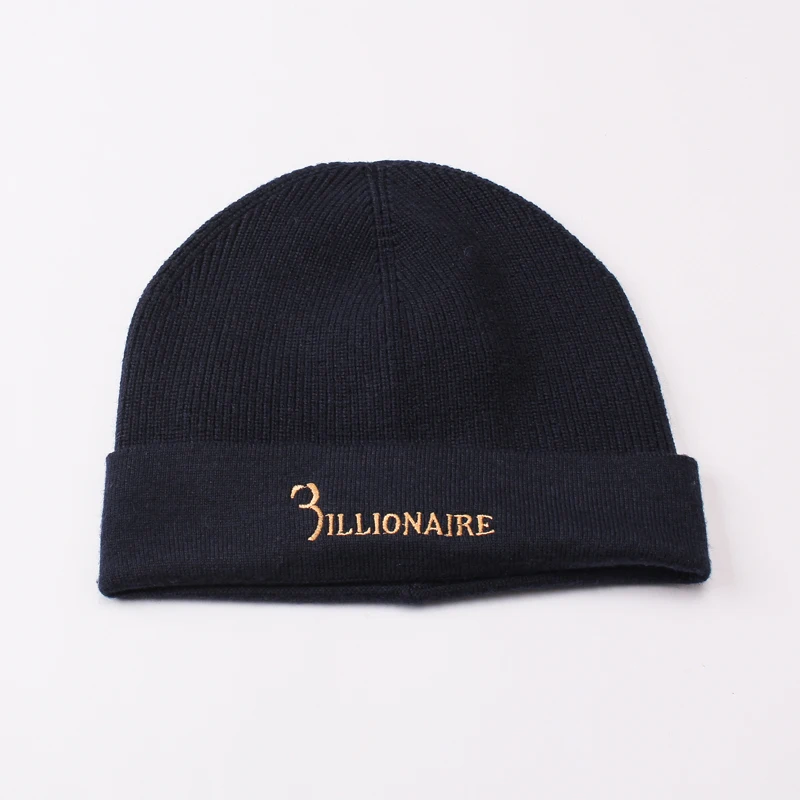 Billionaire Hat cap men's 2019 new winter fashion embroidery elasticity cotton thick comfort high quality gentlman free shipping