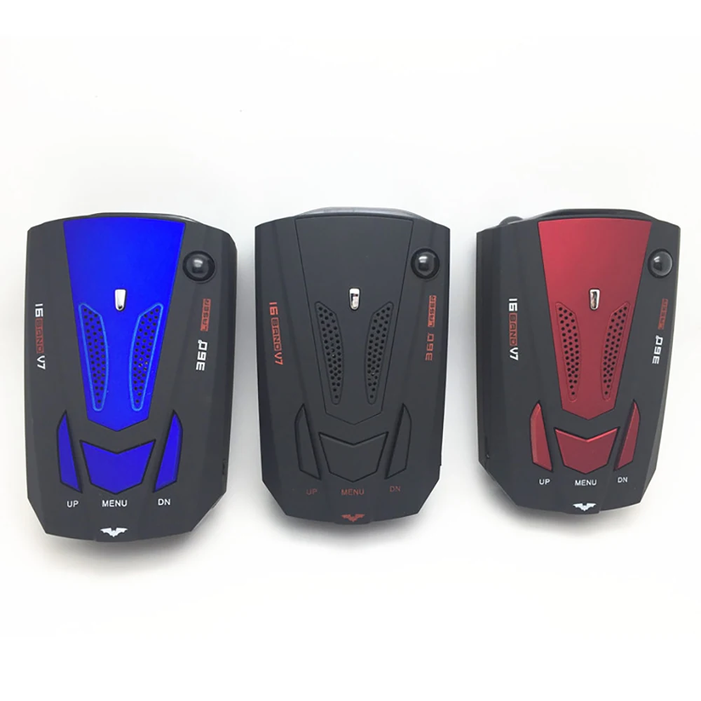 V7 автомобильный радар-детектор 360 градусов контроль скорости автомобиля