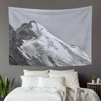 laeacco snow mountain tapestry bohemian wall hanging dream hanging cloth tapestry living room bedroom home decor
