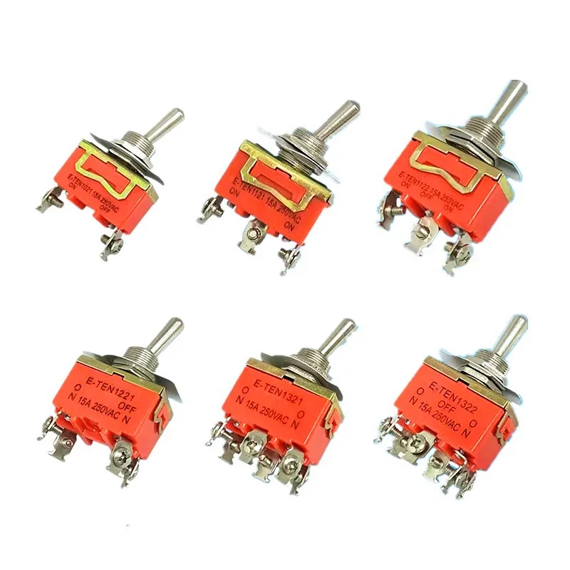 1 шт. рычажный переключатель внешняя фотография фотосессия 15 А В 12 мм черная