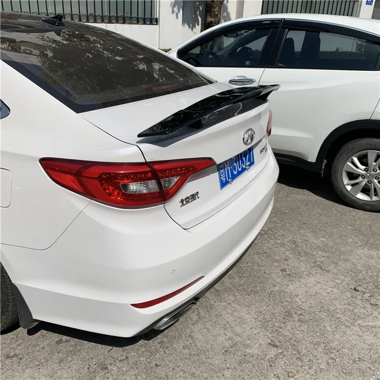 For Hyundai Sonata 9 Spoiler 2011-2017 High Quality ABS Material Car Rear Wing Primer Color | Автомобили и мотоциклы