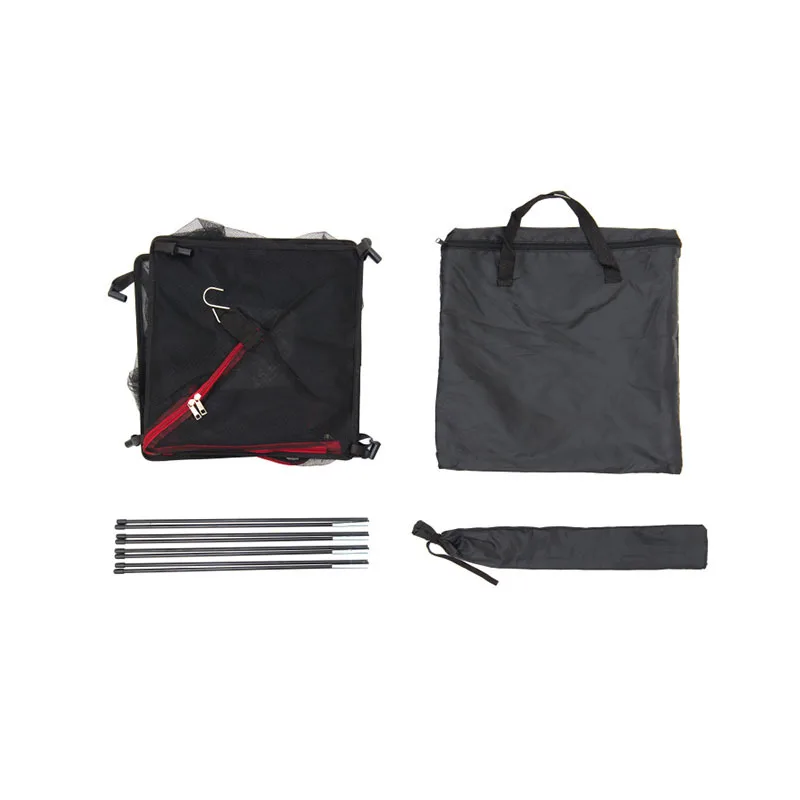 

Outdoor Camping Packing-up Mesh Cabinet Cookware Food Carbinet Picnic Carbinet