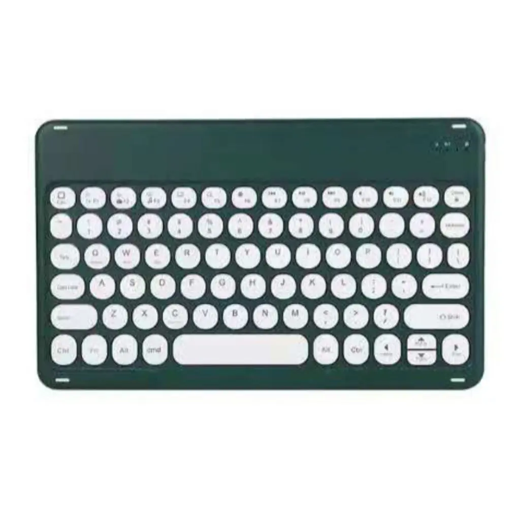 

Keyboard Flat Wireless Keyboard Round Keycaps Are Convenient To Carry And Suitable For Tablet Computers