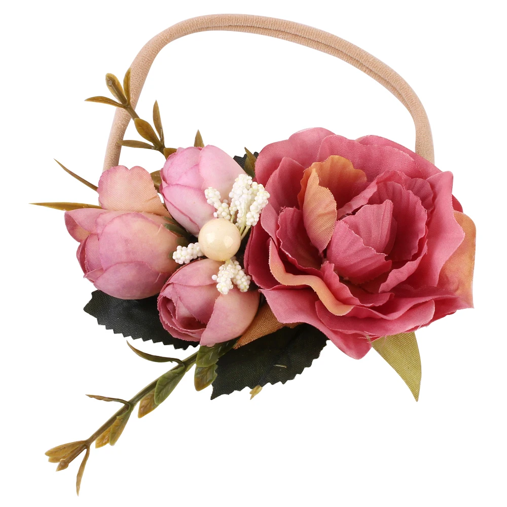 

Newborn Photography Props Accessories Kids Gift Flowers Headwear Baby Headband Infant Photo Props Girl Headbands Baby Hairbands