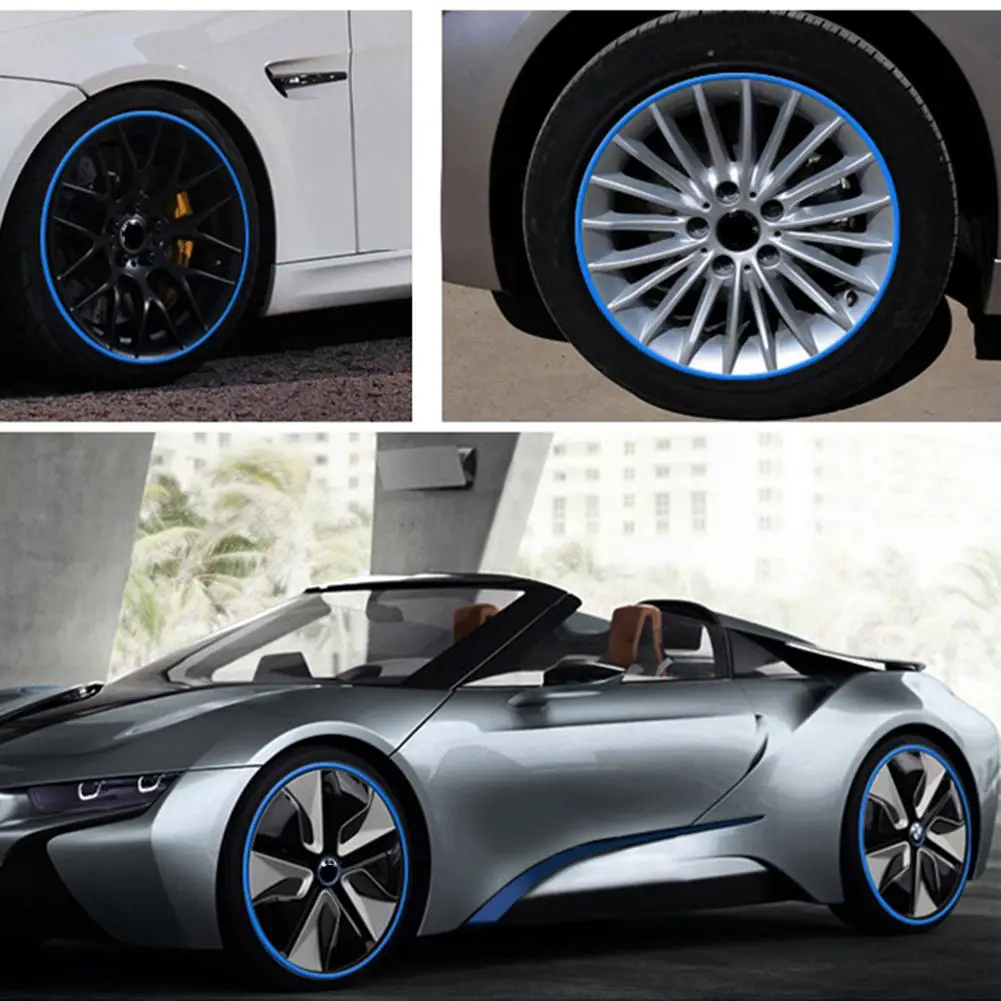 16 шт. светоотражающие ленты для колес 14 18 дюймов|Наклейки на автомобиль| |