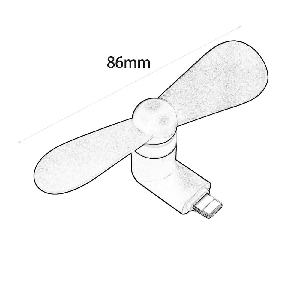 Портативные мини вентиляторы USB 5 В кулер для смартфона IPhone 6 6s 7 Plus ручной