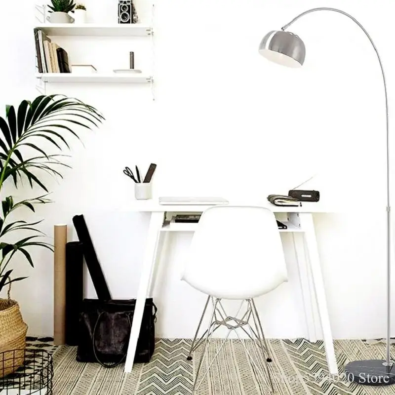 Креативная напольная Светодиодная лампа из нержавеющей стали для рыбалки