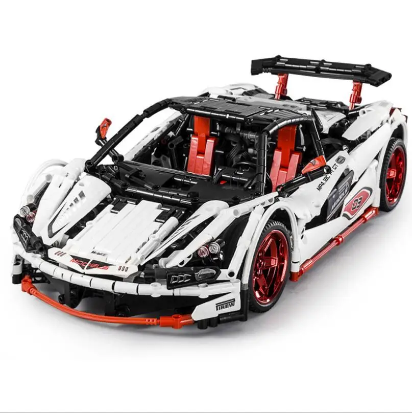 13067 Новинка 13067, серия Technic, модель C63 Coupe, строительные блоки, классический MOC-6687, RC гоночный автомобиль, игрушки для детей - Цвет: 13067
