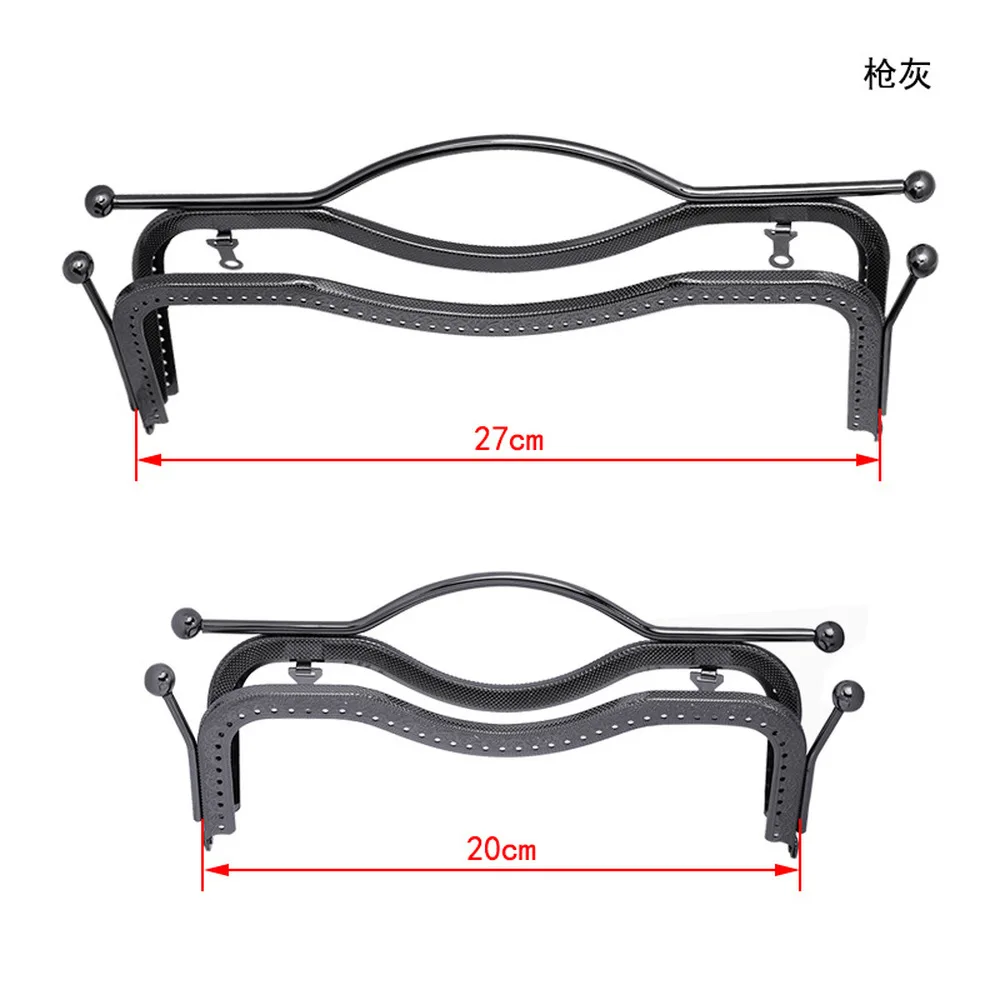 Замок с застежкой для женского клатча ручной работы 27 см|Принадлежности