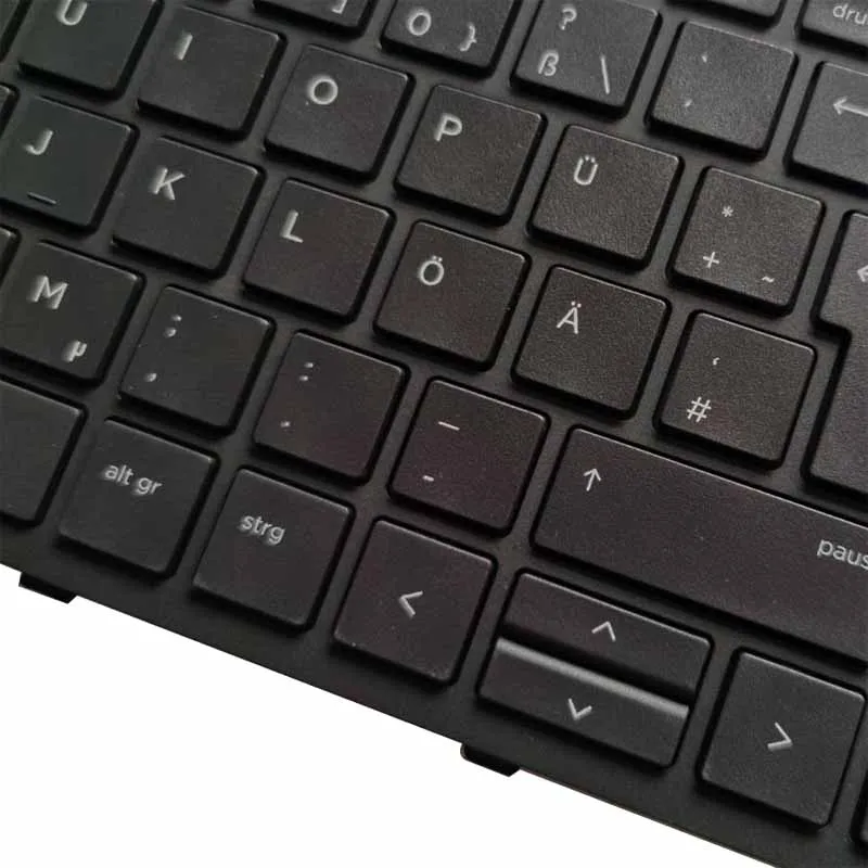 Новая немецкая клавиатура для ноутбука HP Probook 450 G5 455 470 GR черная рамка | Компьютеры