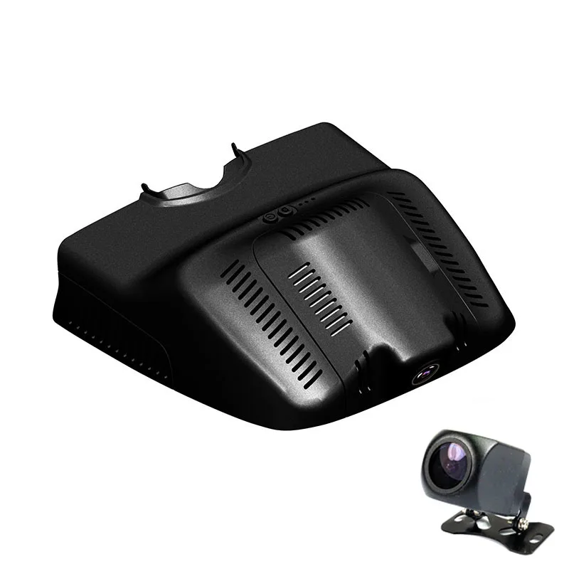 Wi-Fi приложение манипуляции автомобиля dvr камера Dash Cam для BENZ GLK 350 300 200 260X204 2010- видео рекордер 1080p Novatek - Название цвета: black-DUA
