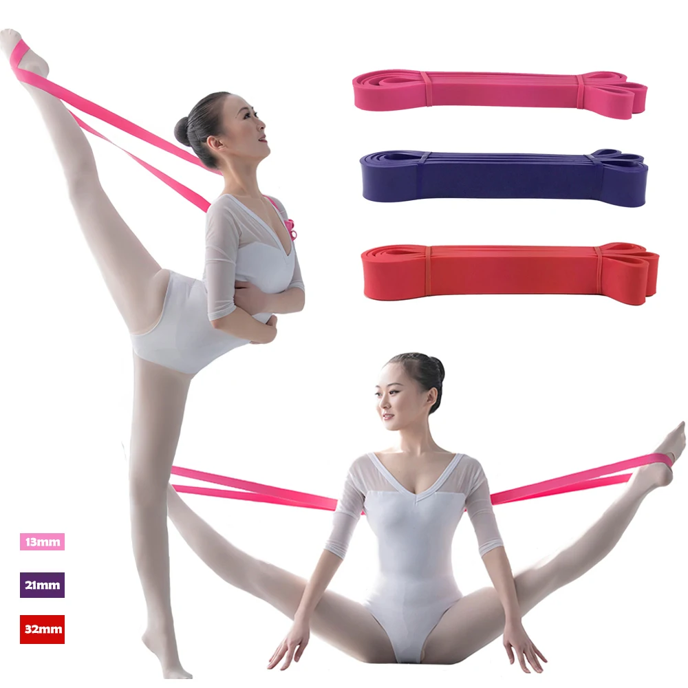 

Ballet Stretch Band Elastic leg training bands Flexibility Dance & Gymnastics Training Foot Soft Opening Bands