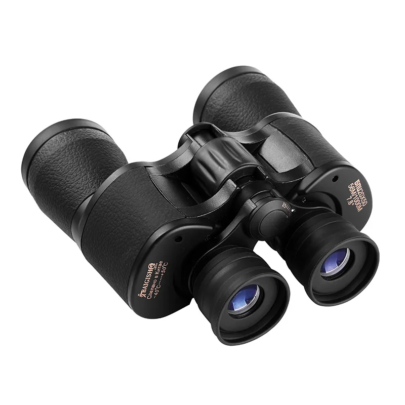 Новый бинокль Baigish20x50 HD мощный военный телескоп с высоким зумом Lll ночного видения