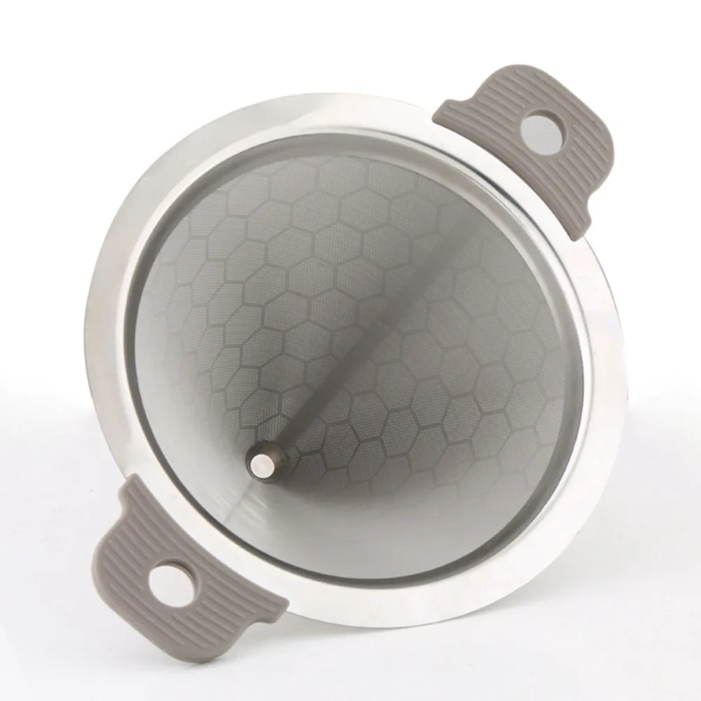 

Water Insulation Filter Stainless Steel Tea Bucket Tea Filter Fine Single-layer Conical Funnel Filter Net