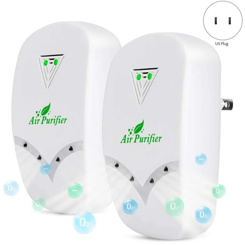 4 Pack Air Purifier for Home Smoke Small Space Bedroom Office Kitchen Bathroom US Plug | Бытовая техника