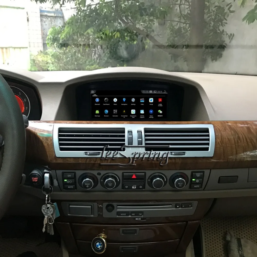 Android 11 автомобильный аудиоплеер Vdieo для BMW 7 серии E65 E66 2003-2007 оригинальный экран
