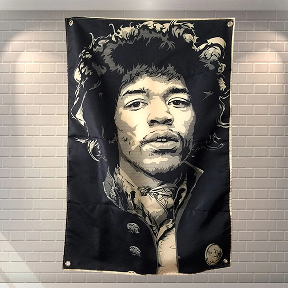 Рок-группа/хип-хоп/тяжелый металл/постер Regga баннер с четырьмя отверстиями