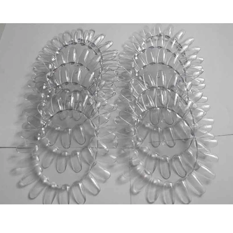 1 pc=10 Pair Nail Art Tips Make Up Practice Round Wheel Polish Acrylic Display Design Tools | Красота и здоровье