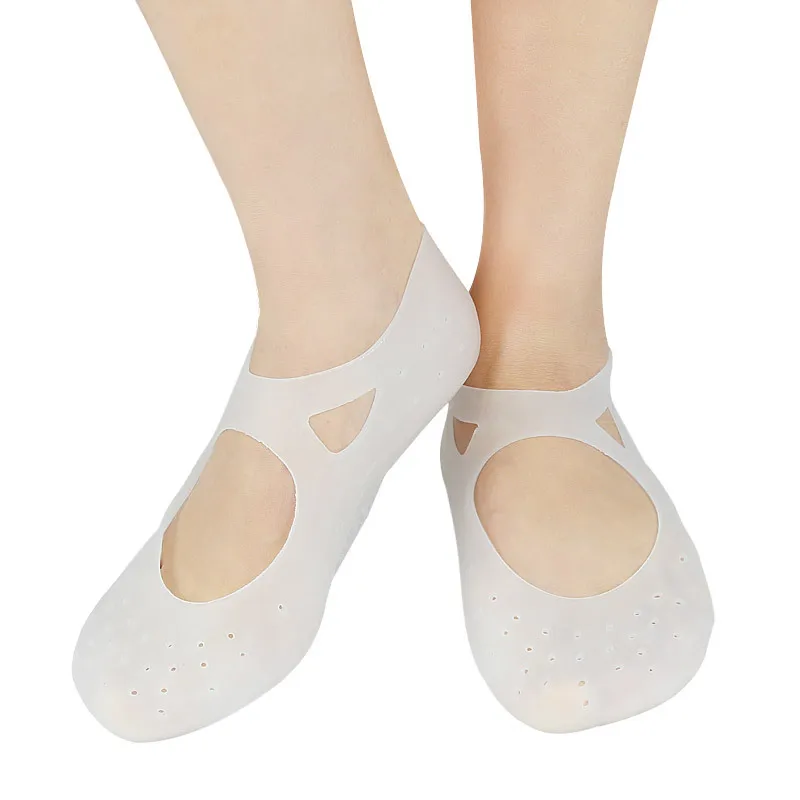 Хит унисекс невидимые носки увеличивающие рост пятки силиконовые стельки