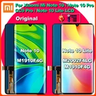 Оригинальный Для Xiaomi Note 10 Дисплей LCD сенсорный экран для MI Note10 Pro LCD запасные части CC9 Pro LCD Note 10 Lite экран